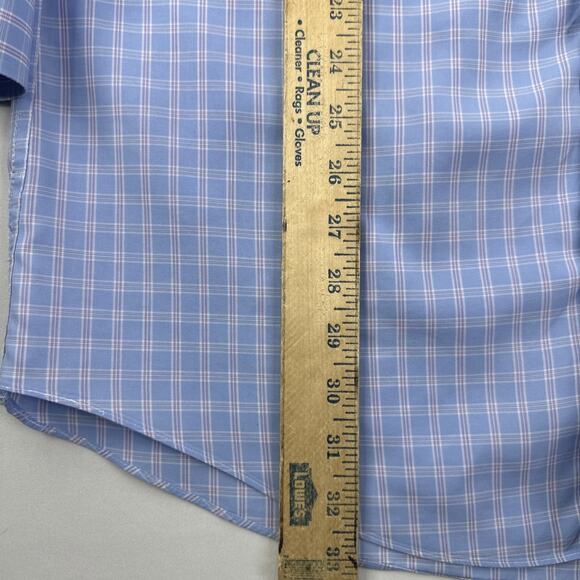 Brooks Brothers 346 Shirt Regular 17 2/3 Button Up Cotton Long Sleeve Non-Iron - Picture 7 of 9